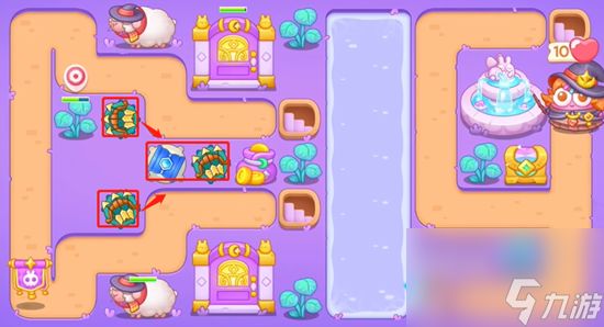 《保卫萝卜4》阿波与魔法宝藏第86关怎么过?