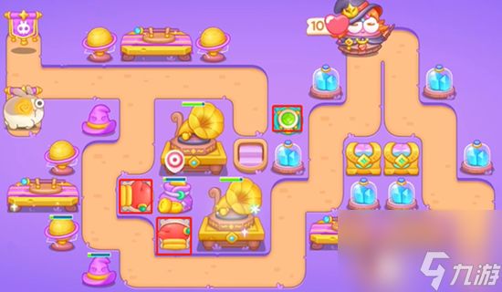 保卫萝卜4阿波与魔法宝藏第89关通关教学