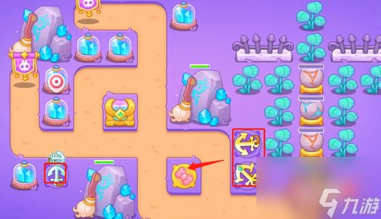 《保卫萝卜4》阿波与魔法宝藏第92关怎么过?