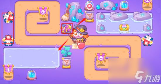 《保卫萝卜4》阿波与魔法宝藏第94关怎么过?