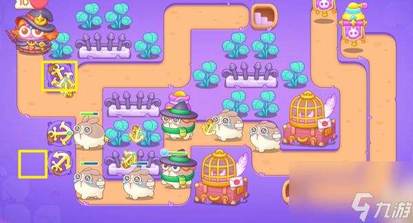 《保卫萝卜4》阿波与魔法宝藏22金萝卜道具全清过关技巧