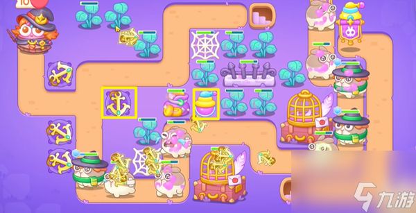 《保卫萝卜4》阿波与魔法宝藏22金萝卜道具全清过关技巧