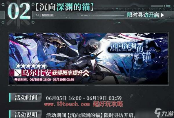 《明日方舟》乌尔比安技能天赋一览