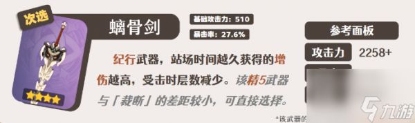 《原神》娜维娅武器怎么选