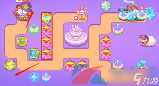 《保卫萝卜4》阿波与魔法宝藏第55关图文通关攻略