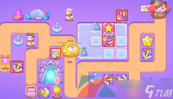 《保卫萝卜4》阿波与魔法宝藏第64关图文通关攻略