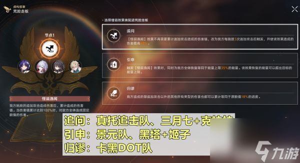 崩坏星穹铁道追击队要怎么培养 崩坏星穹铁道追击队养成攻略