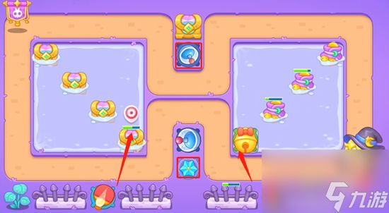 《保卫萝卜4》阿波与魔法宝藏88金萝卜道具全清过关技巧