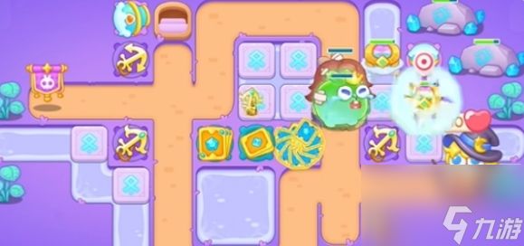 《保卫萝卜4》阿波与魔法宝藏第105关图文攻略