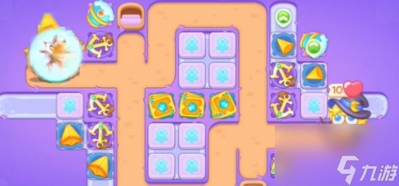 《保卫萝卜4》阿波与魔法宝藏第105关图文攻略