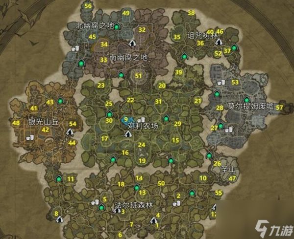 《夜族崛起》boss位置介绍 boss分布图详情