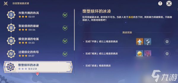 原神纷变繁相豪武谭第五关怎么过