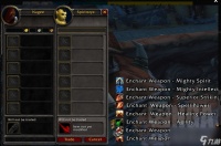 魔兽世界wlk怀旧服交易栏快速附魔WA