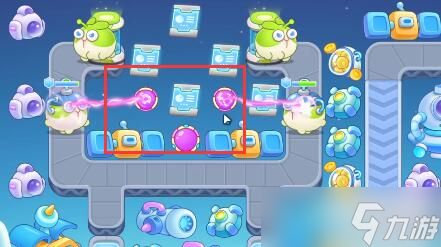 保卫萝卜4太空穿越第9关道具全清攻略