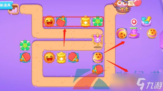 《保卫萝卜4》阿波与魔法宝藏第76关图文通关攻略