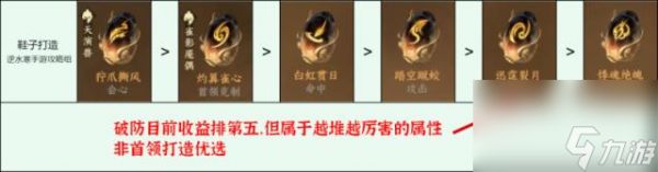 逆水寒手游打造攻略 当前阶段最新装备 打造 内功推荐