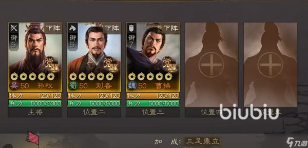 三国志战棋版最强阵容攻略