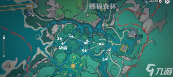 原神赐福森林纸蛙跳远怎么解密-赐福森林纸蛙跳远解谜攻略