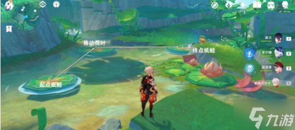 原神赐福森林纸蛙跳远怎么解密-赐福森林纸蛙跳远解谜攻略