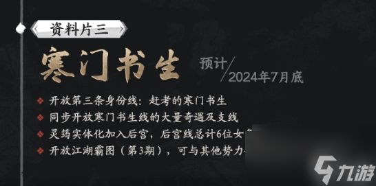 下一站江湖2女主身份线什么时候上线