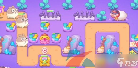 《保卫萝卜4》阿波与魔法宝藏第110关图文通关攻略