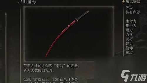 艾尔登法环尸山血海有什么属性