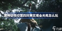 黑神话悟空第四回黄花观金光苑怎么玩