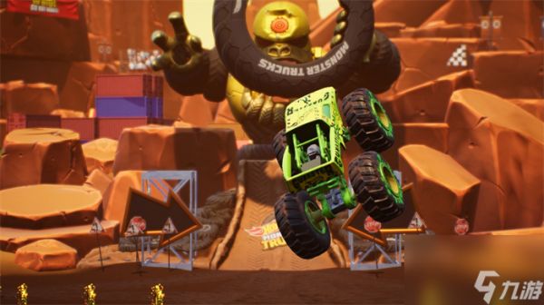 《风火轮怪兽卡车:特技混乱》上线Steam 将于10月19日发售