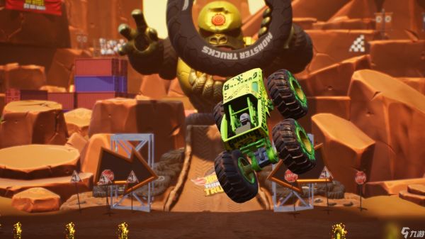 《风火轮怪兽卡车：特技混乱》Steam页面公布 10月19日发售