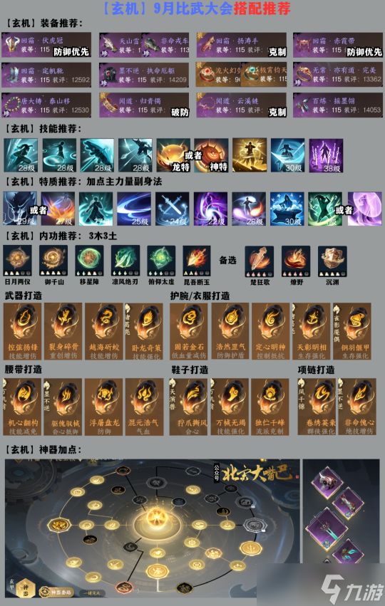 逆水寒手游2.1.3版本玄机攻略 6V6比武大会搭配推荐