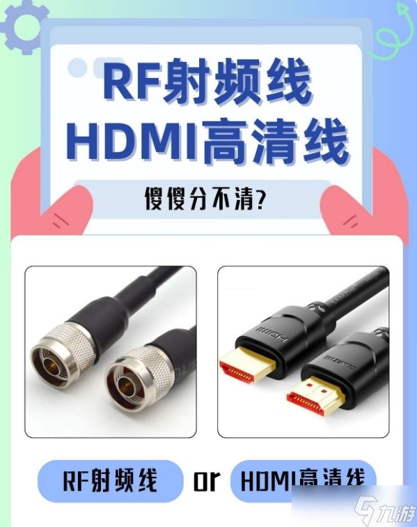 rf射频和hdmi高清线的区别？