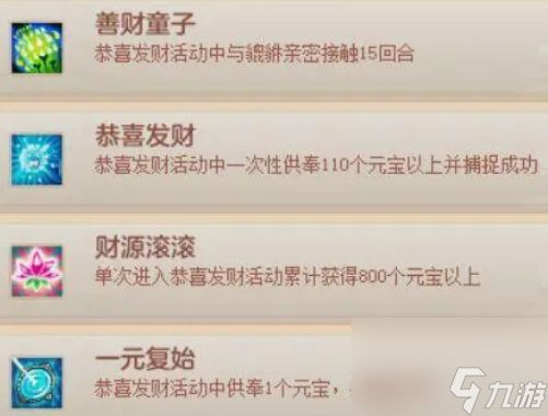 神武4恭喜发财隐藏成就怎么做 神武4恭喜发财隐藏成就完成攻略