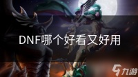 DNF哪个好看又好用