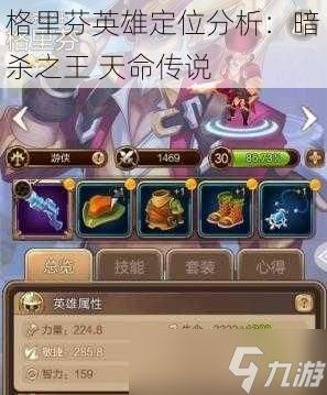 格里芬英雄定位分析：暗杀之王 天命传说