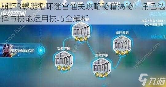 崩坏3螺旋循环迷宫通关攻略秘籍揭秘：角色选择与技能运用技巧全解析