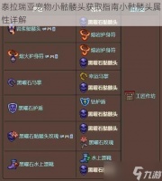 泰拉瑞亚宠物小骷髅头获取指南小骷髅头属性详解