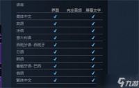 《一次机会世界机器版》支持哪些语言