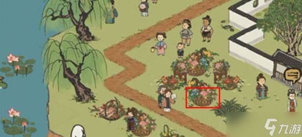 《江南百景图》花篮放在空地上方法一览