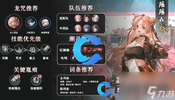 《归龙潮》五星角色培养推荐