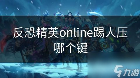 反恐精英online踢人压哪个键