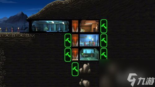 辐射避难所最合理布局 合理规划房间修建