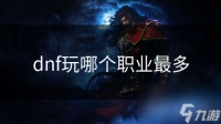 dnf玩哪个职业最多