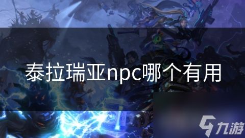 泰拉瑞亚npc哪个有用