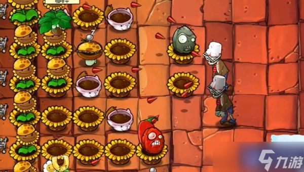 植物大战僵尸杂交版冒险模式第46关怎么过