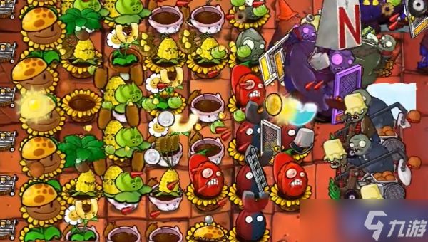 植物大战僵尸杂交版冒险模式第46关怎么过