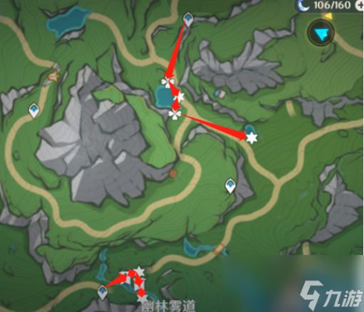 原神湖光铃兰采集位置