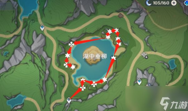 原神湖光铃兰采集位置