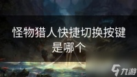 怪物猎人快捷切换按键是哪个