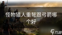 怪物猎人重弩跟弓箭哪个好