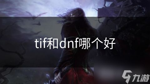 tif和dnf哪个好